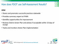 Page 26: NEPA Assignment Course: Replace with image or Self ... · PDF fileNEPA Assignment: FDOT Self ... documents and technical reports) ... to a scheduled FHWA audit on-site visit •OEM